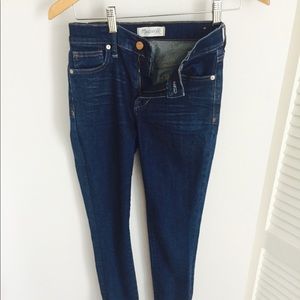 Madewell high-riser skinny jeans